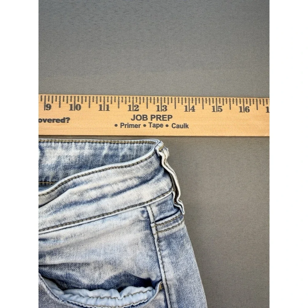 American Eagle Outfitters Hi-Rise Women's 8 S Blue Jeans Denim Ripped Distressed